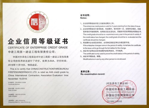 中建三局一公司 連續兩年躋身中國對外承包工程營業額百強，彰顯國際工程實力